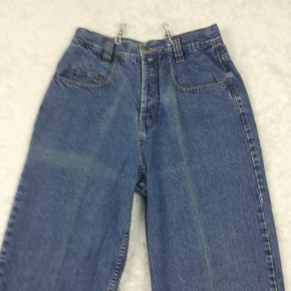 Vtg The Limited Womens Mom Jeans Blue Denim Button Fly High Rise Relaxed 8 - Picture 8 of 10